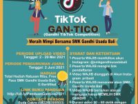 Sertifikat Peserta Gandhi Tiktok Competition